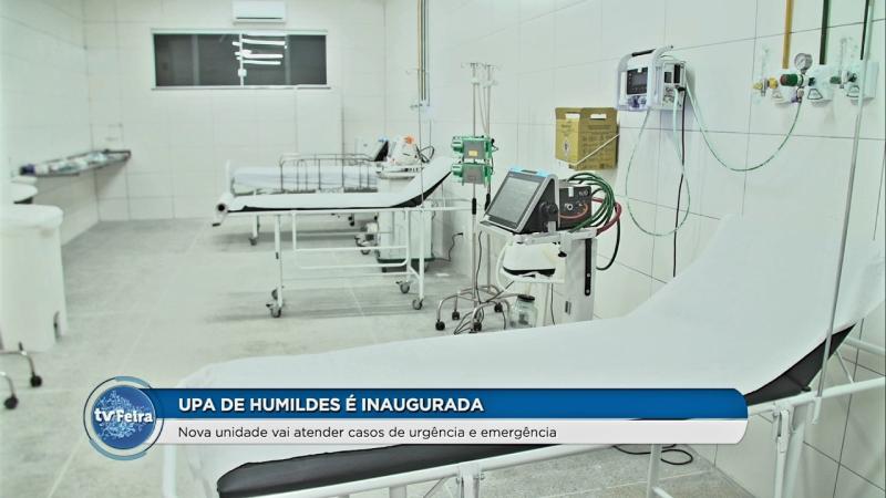 Inauguração da UPA de Humildes
