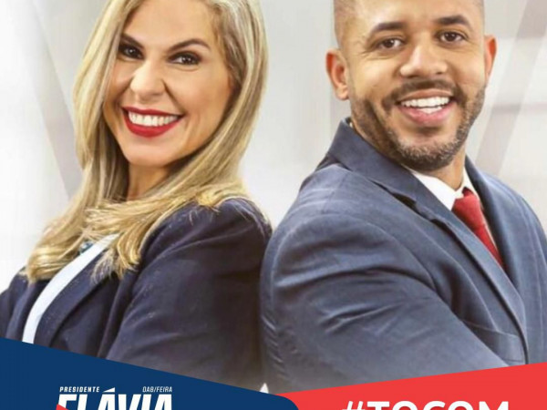 Eleição na OAB-Feira: Flávia Pacheco e Joari lideram com 55,26% das intenções de voto, segundo pesquisa