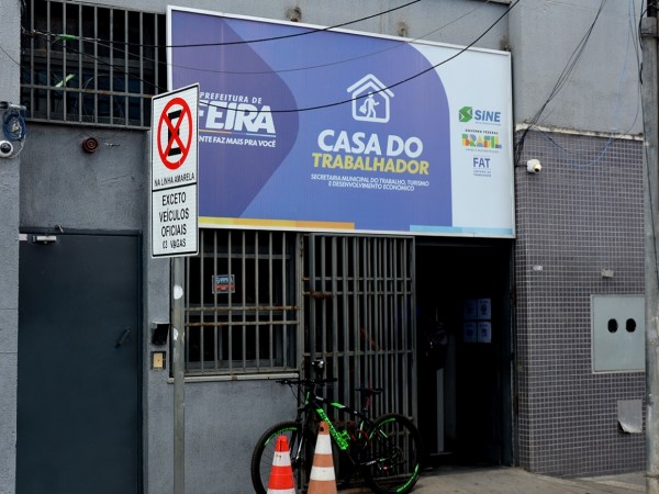 Sextou com 167 vagas de emprego na Casa do Trabalhador