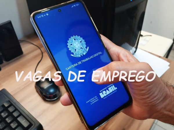 Locutor publicitário, operador de máquinas e técnico de informática estão entre as vagas de empregos desta terça-feira