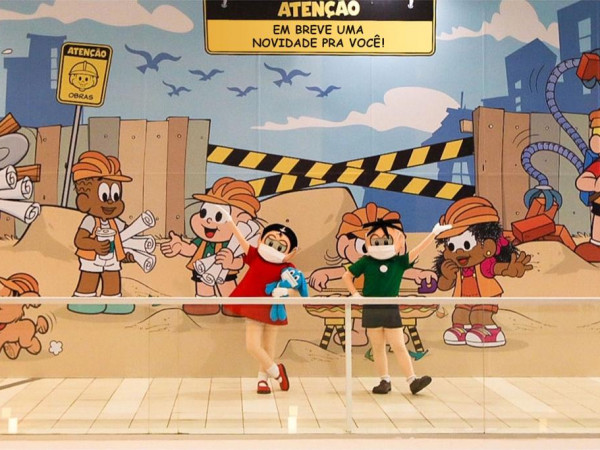 Salvador recebe novo espaço de diversão da Turma da Mônica